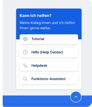 Hilfe-Menü