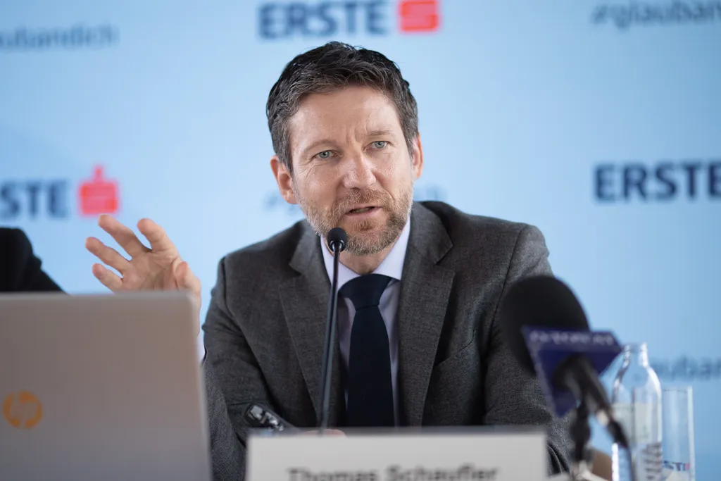 Thomas Schaufler, Thomas Schaufler, CEO of Erste Bank Oesterreich's Private Clients division