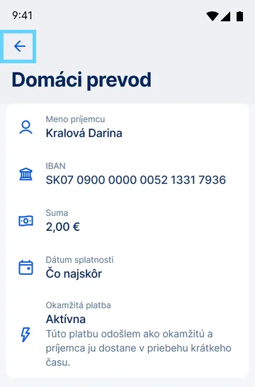 vytvorenie šablóny