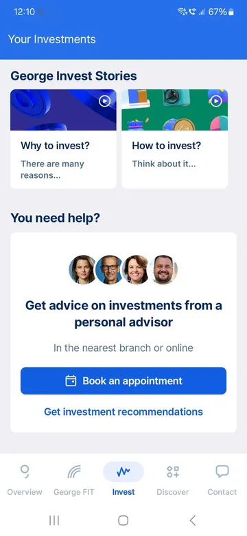 Contact your advisor