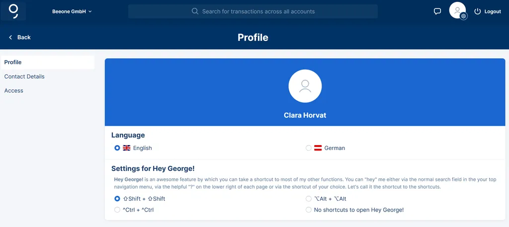 Your Profile