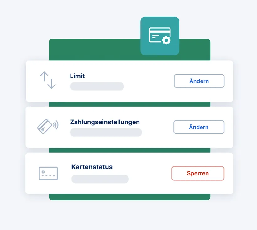 Zahlungseinstellungen