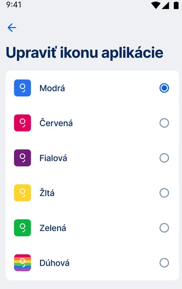 úprava ikony app