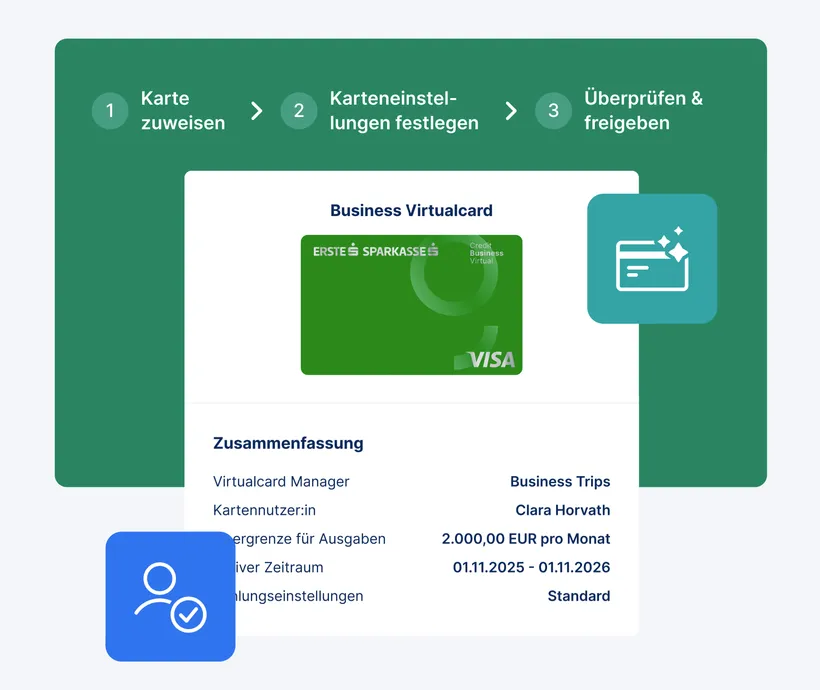 Neue Business Virtualcard