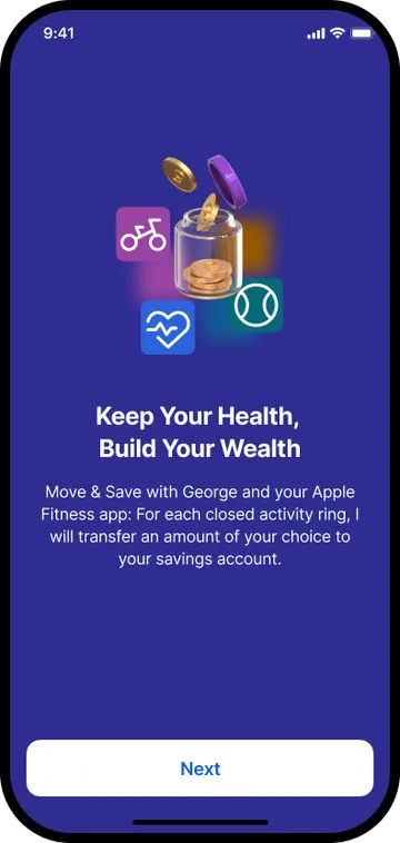 Move & Save: Tour screen