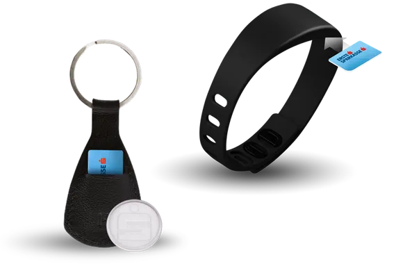 keychain-with-debitcard-and-chip-and-wristband-with-debitcard