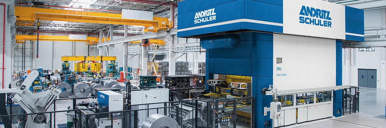 Andritz-Produktionslinie