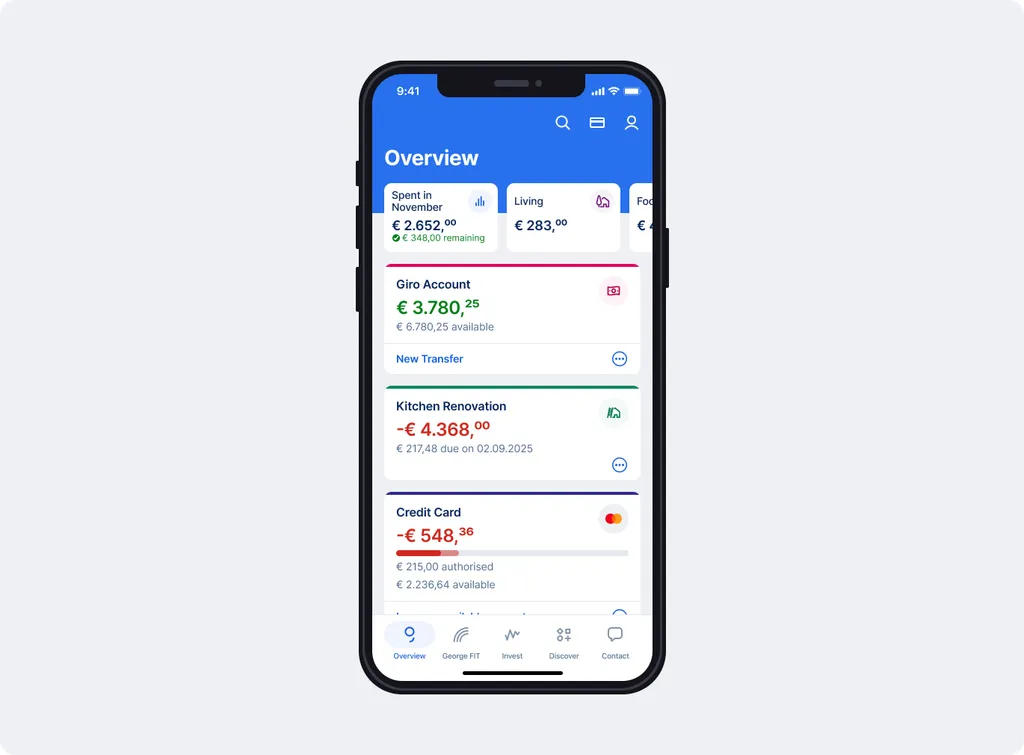Loan in Overview - George App