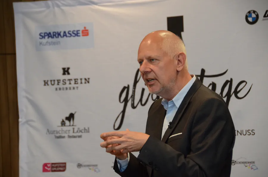 glück.Tage: Horx referierte zum Thema „Angst & Glück – Anleitung zum Zukunftsoptimismus“. Foto: hn media