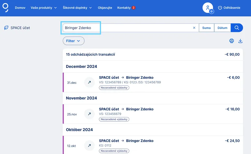 vyhľadávanie podľa kľúčových slov web