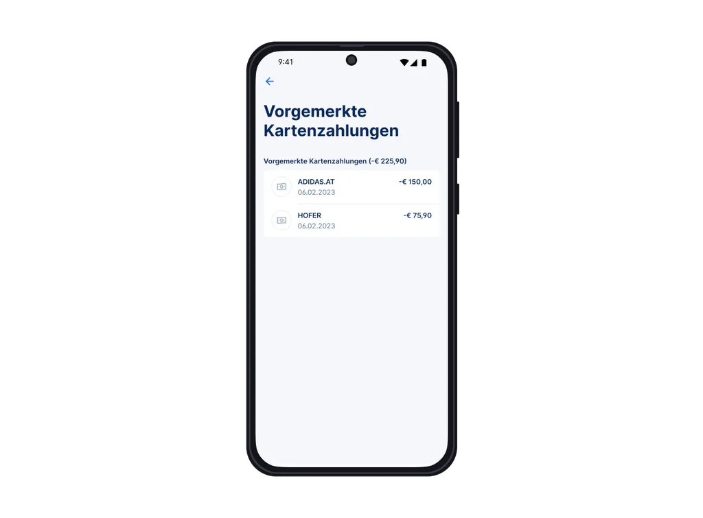 Vormerkungen Details