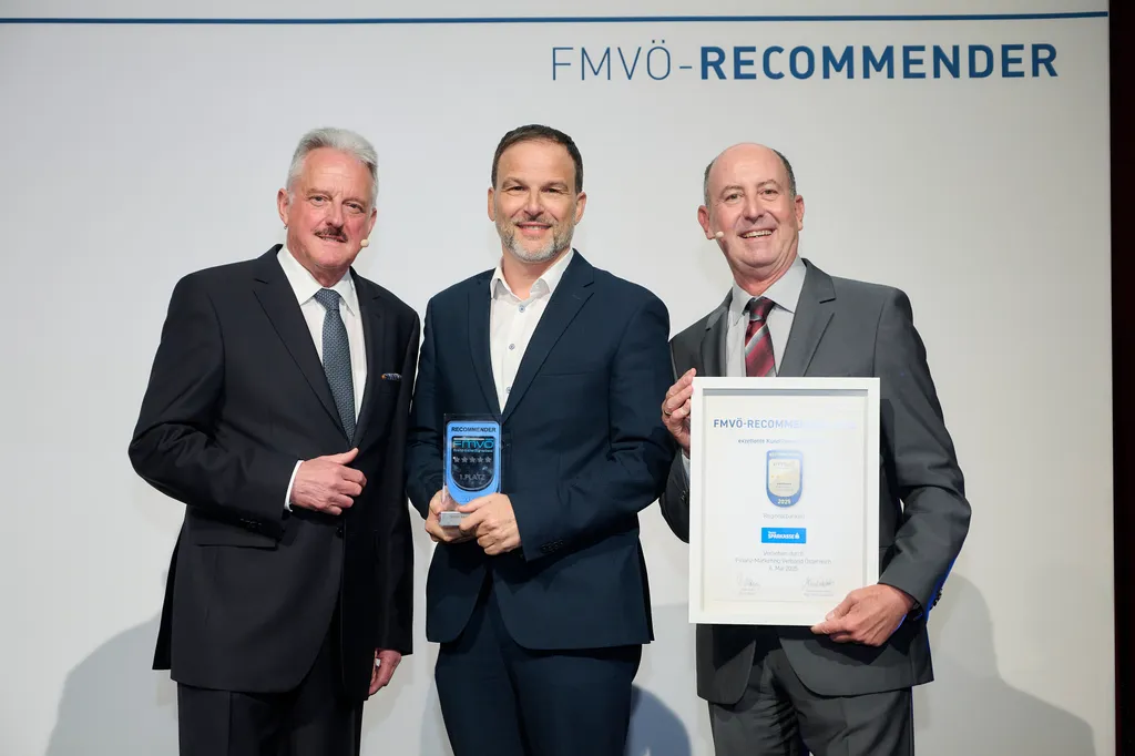Verleihung Recommender Award 2025