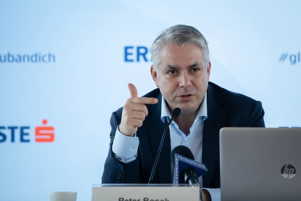 Peter Bosek Vorstandsvorsitzender der Erste Bank