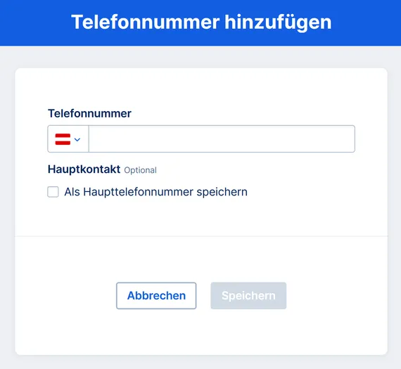 Telefonnummer