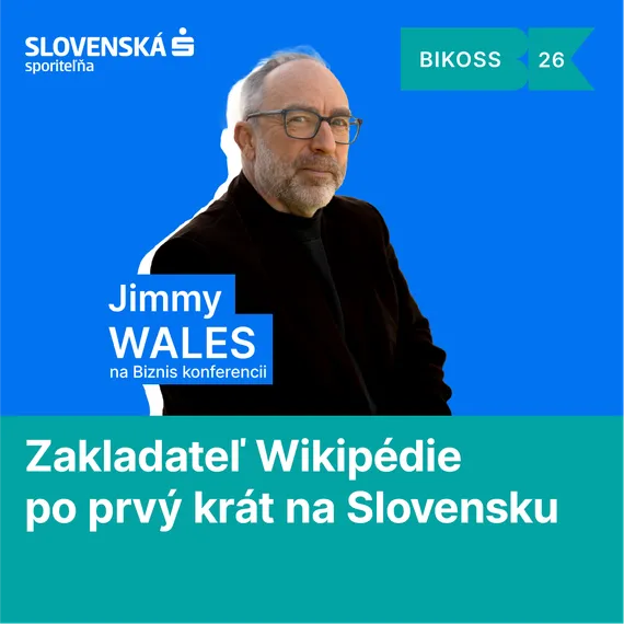 Jimmy Wales, zakladateľ Wikipédie, po prvýkrát na Slovensku