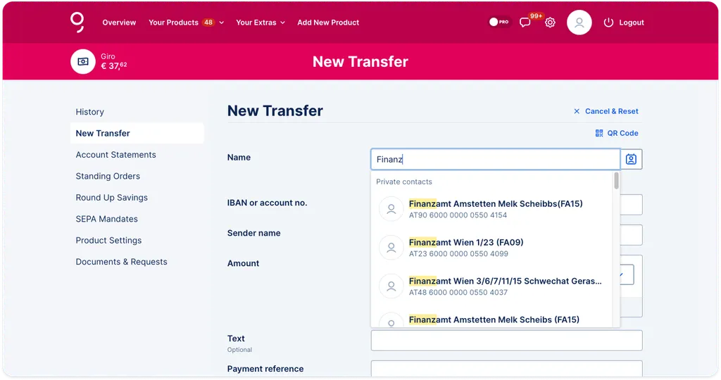 New Transfer