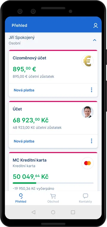 Aplikace George bude přehlednější