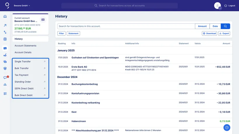 George Business Design Update 2025: shortcuts to your orders
