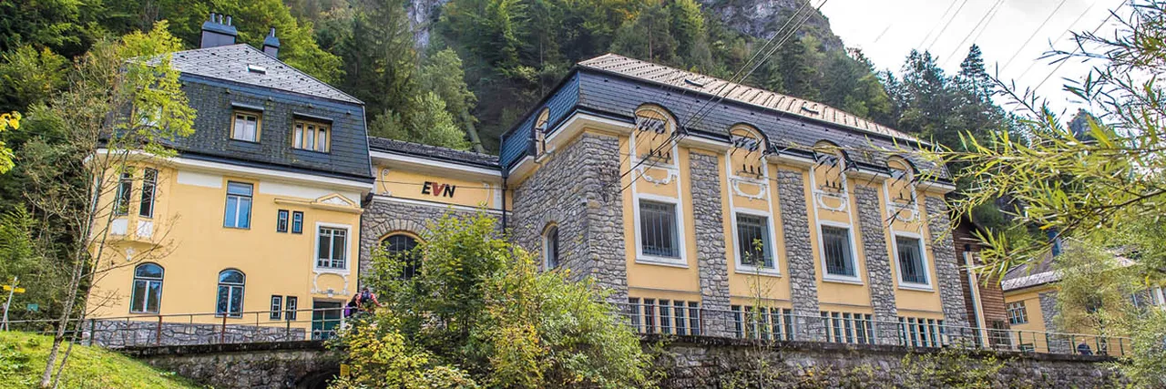 EVN - Außenansicht eines Betriebsstandortes