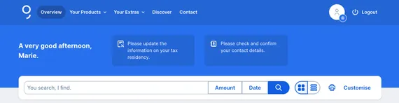 george web übersicht