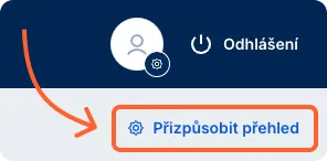 Vlastní nastavení sekce