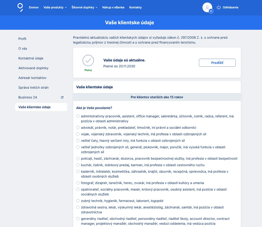 desktopová aplikácia George