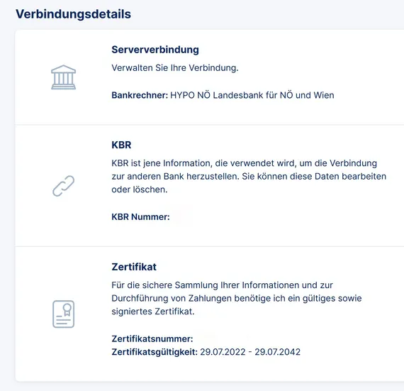 Zertifikate