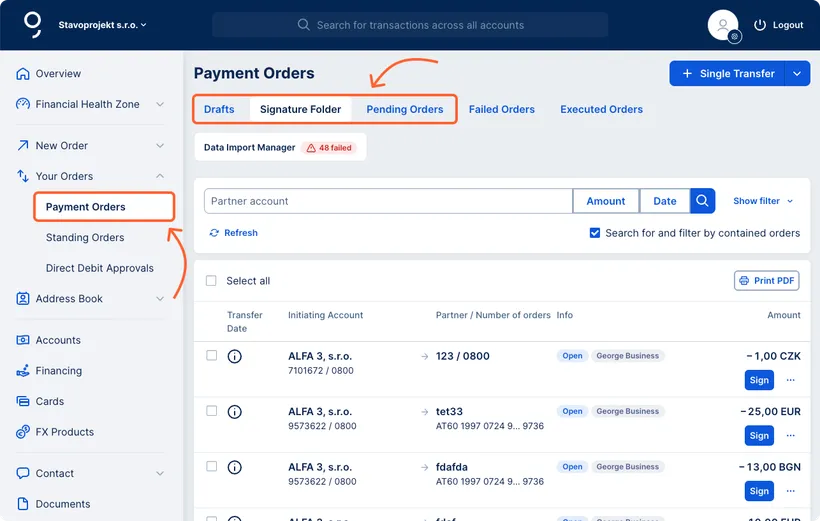 Overview of payments