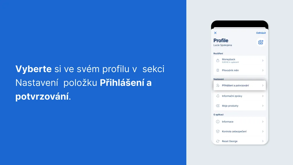 Jak použít službu QR výběr