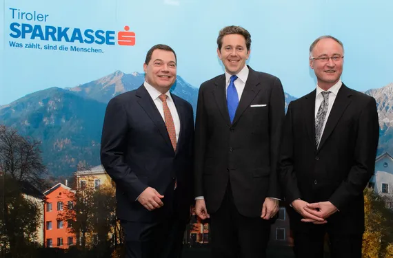 Hans Unterdorfer, Harald Mahrer und Harald Schett