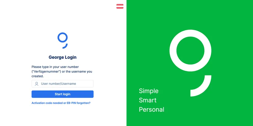 George web login page