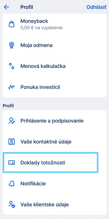 doklad totožnosti app1