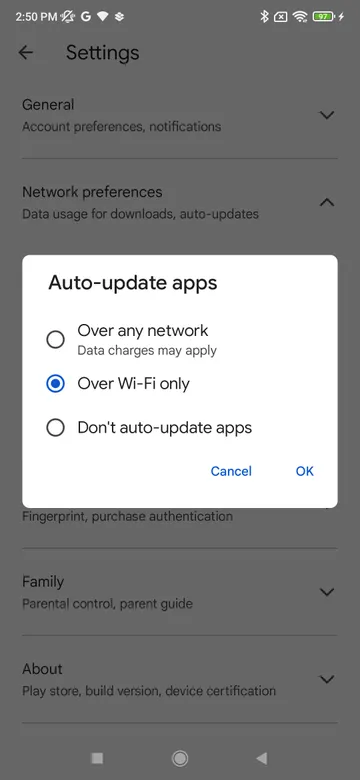 Auto-update apps