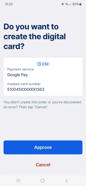 Create digital card