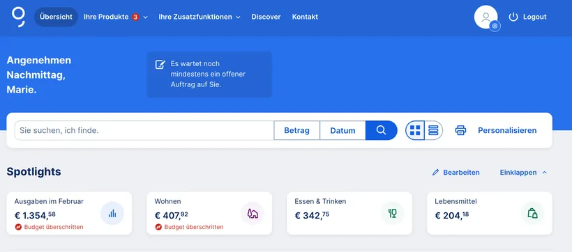 Spotlights in George Web Übersicht