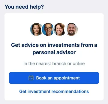 Personal advisors