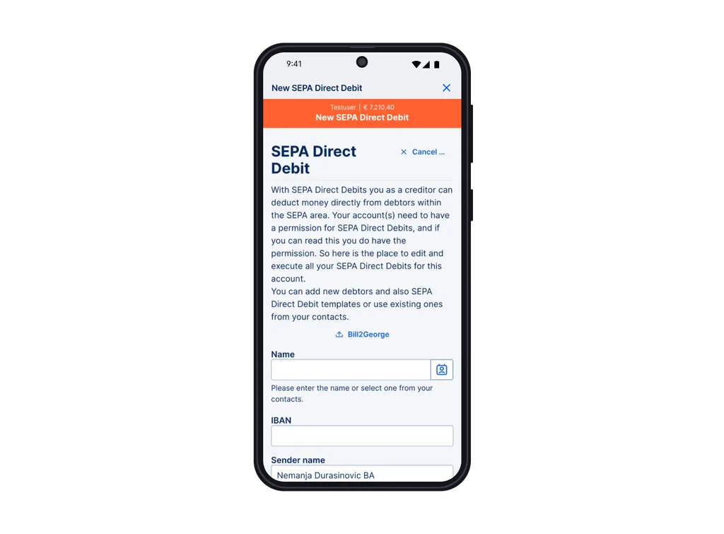 SEPA Direct Debit