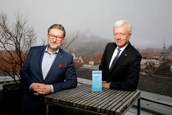 V. l.: Manfred Bartalszky, Vorstand Wiener Städtische Versicherung, Gerhard Fabisch, Vorstandsvorsitzender Steiermärkische Sparkasse