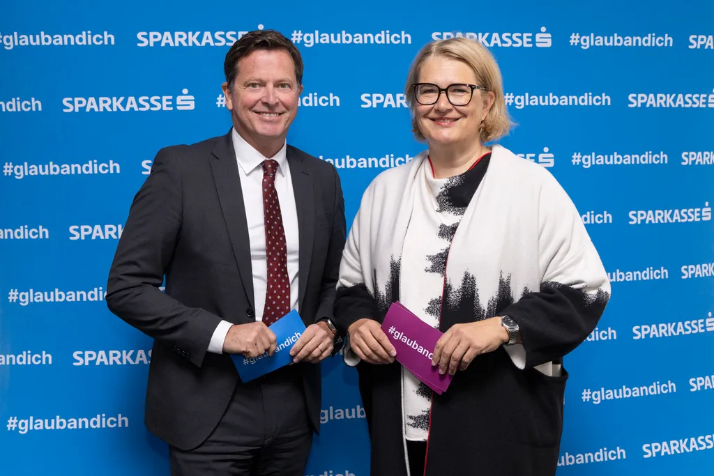 Patrick Götz und Karin Svoboda, Vorstände Tiroler Sparkasse