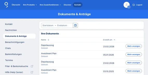 george web dokumente und aufträge