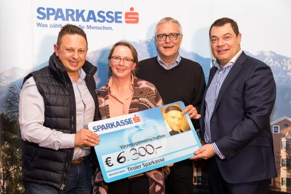 Scheckübergabe