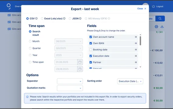 ExportDetails