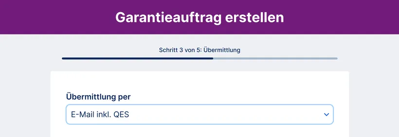 Bankgarantien digital