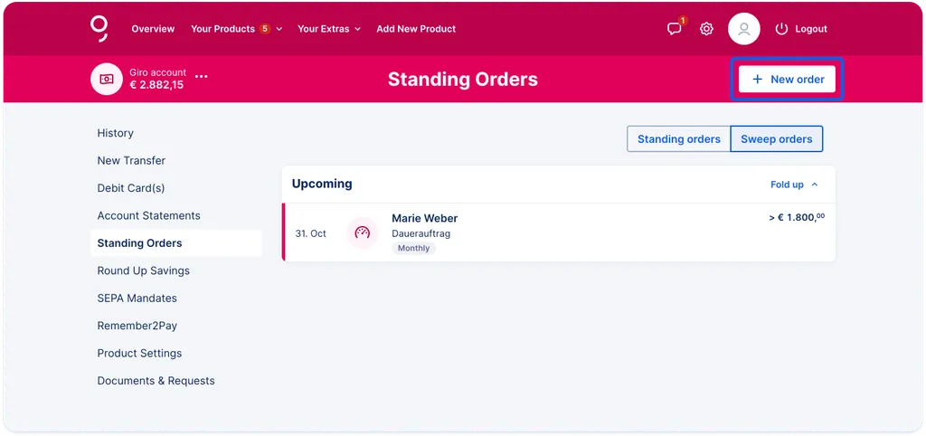 Standing Orders