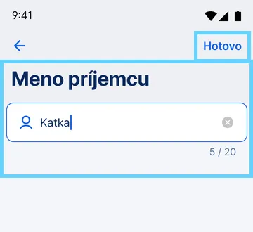 zmena kontaktu
