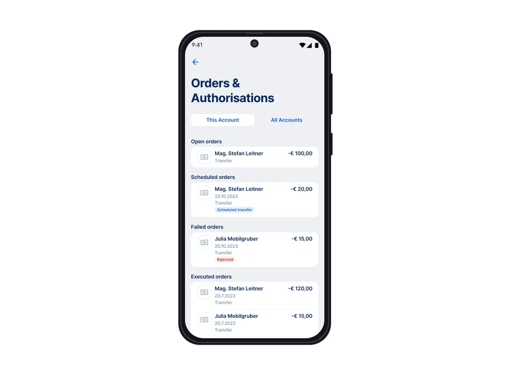 Order list