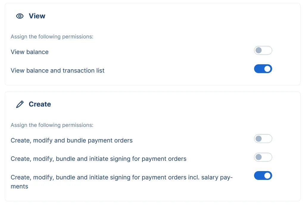 Permissions