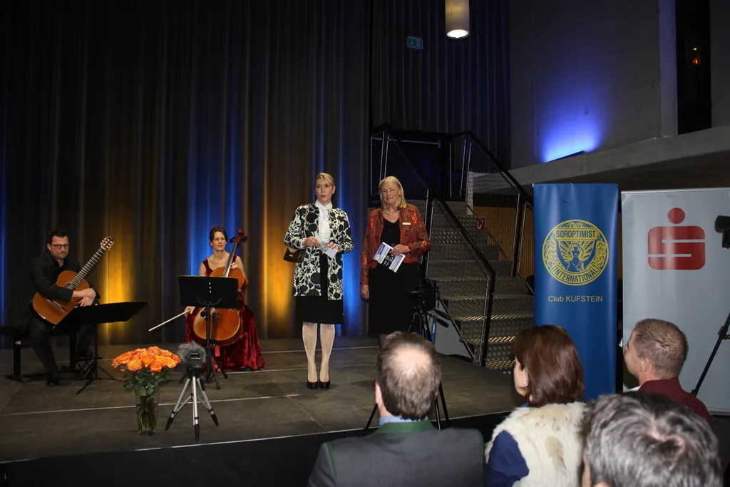 Soroptimist Kufstein lud zum Benefizkonzert „Musik aus 3 Jahrhunderten“ <br>Fotonachweis: Soroptimist Kufstein