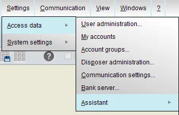 data expport from telebanking MBS