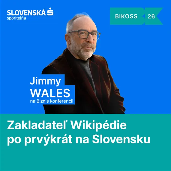 Jimmy Wales, zakladateľ Wikipédie, po prvýkrát na Slovensku